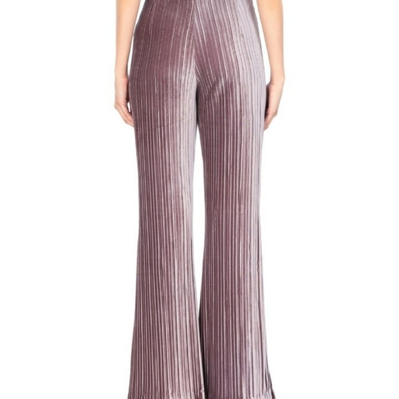 Light Purple Velour Pants - Picture 2 of 2